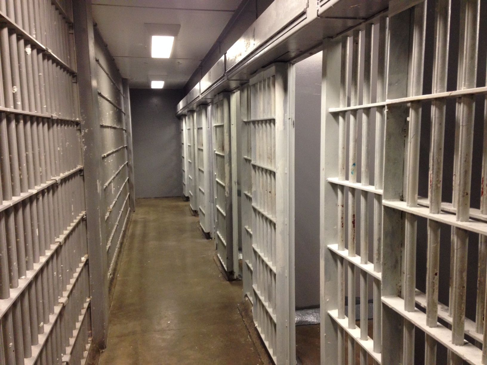 Cells in the old, &amp;#039;backside&amp;#039; part of the Tom Green County Jail. (LIVE! Photo/Chelsea Reinhard)
