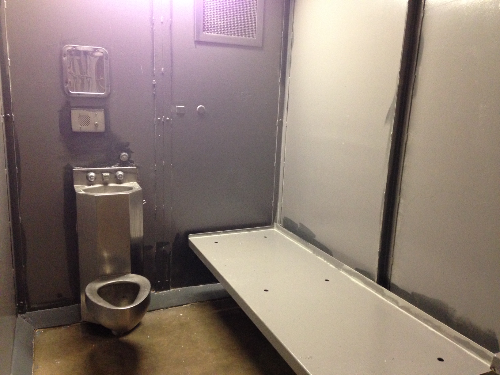 One of the jail&amp;#039;s oldest cells. (LIVE Photo/Chelsea Reinhard)