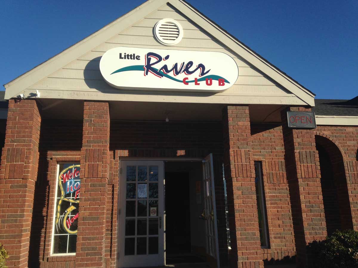 TABC ordered the Little River Club closed yesterday. (LIVE! Photo/Chelsea Schmid)