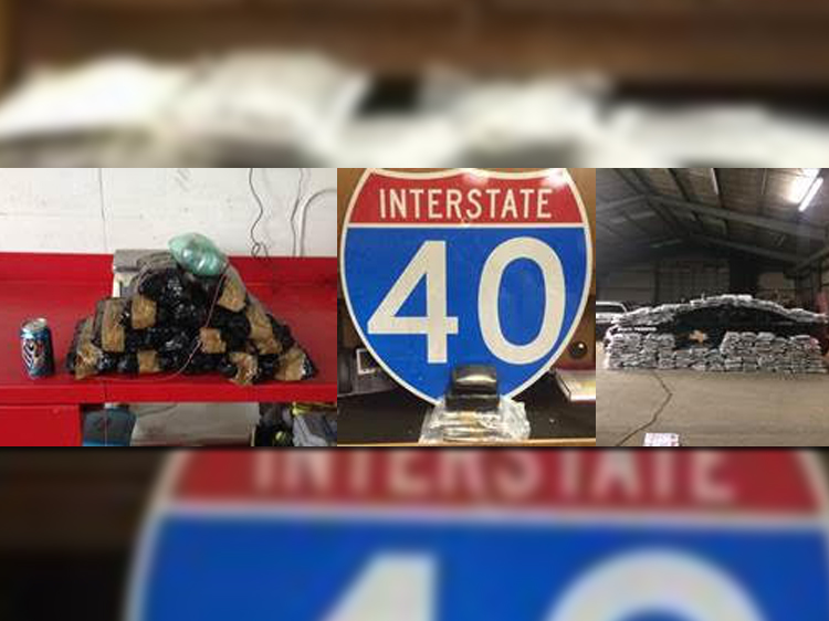 The DPS seized over $33 million in drugs in the panhandle in 2014. (Photos/DPS)