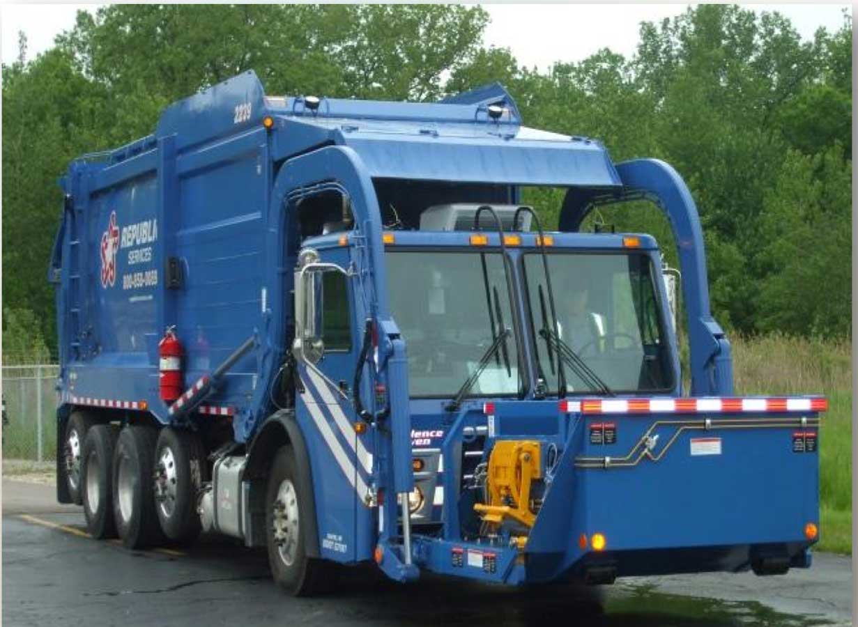 A new automated garbage truck that Republic Services will begin using in San Angelo mid-July. (Contributed, Republic Services)