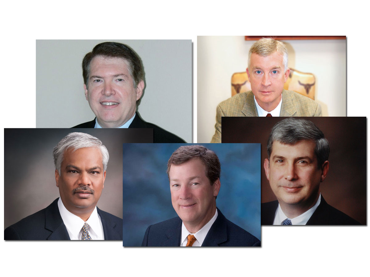 Five Shannon doctors named "Super Doctors" by Texas Monthly Magazine. (Contributed photos/Shannon Medical Center)