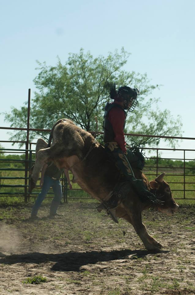 Multiple stunt doubles were used during filming to portray Darlene&amp;#039;s progress as a bull rider. (Photo/Tim Peevy)