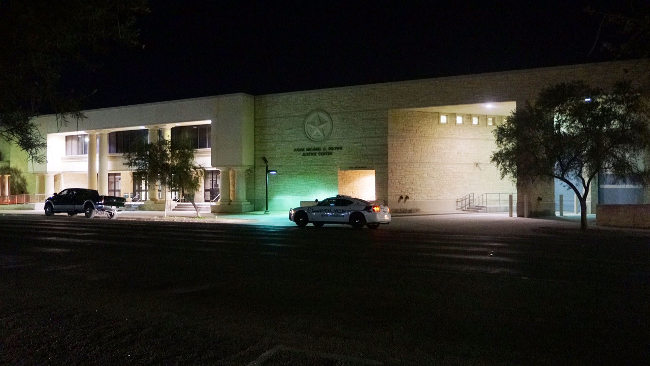 The Tom Green County Jail. (LIVE! Photo/John Basquez)