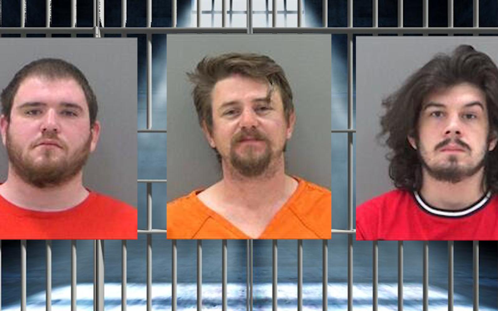 Logan Davis (left) Joshua Radcliff (middle) Jason Johnson (right) 