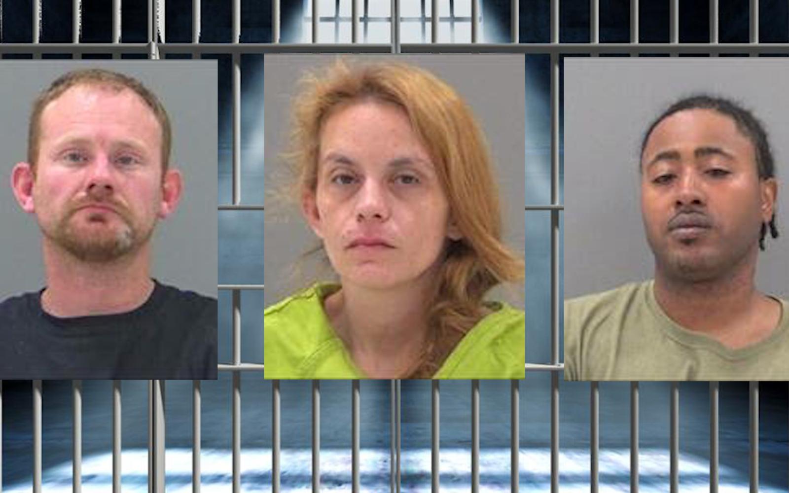 David Dougan (left) Stacey Driver (middle) Antoine Anderson (right)