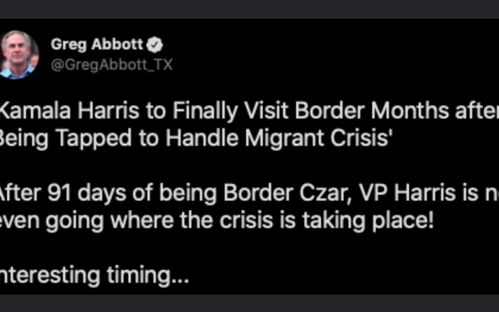Greg Abbott