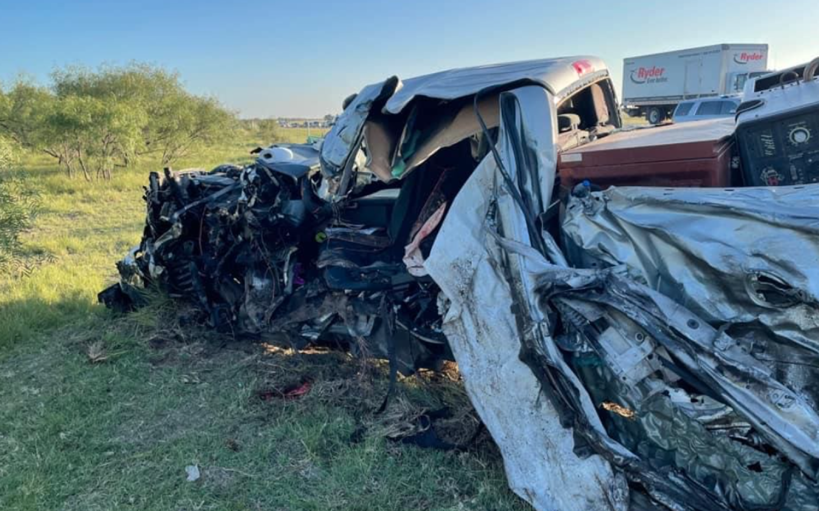 Crash on Hwy 277 in Eldorado on Aug.  23, 2021
