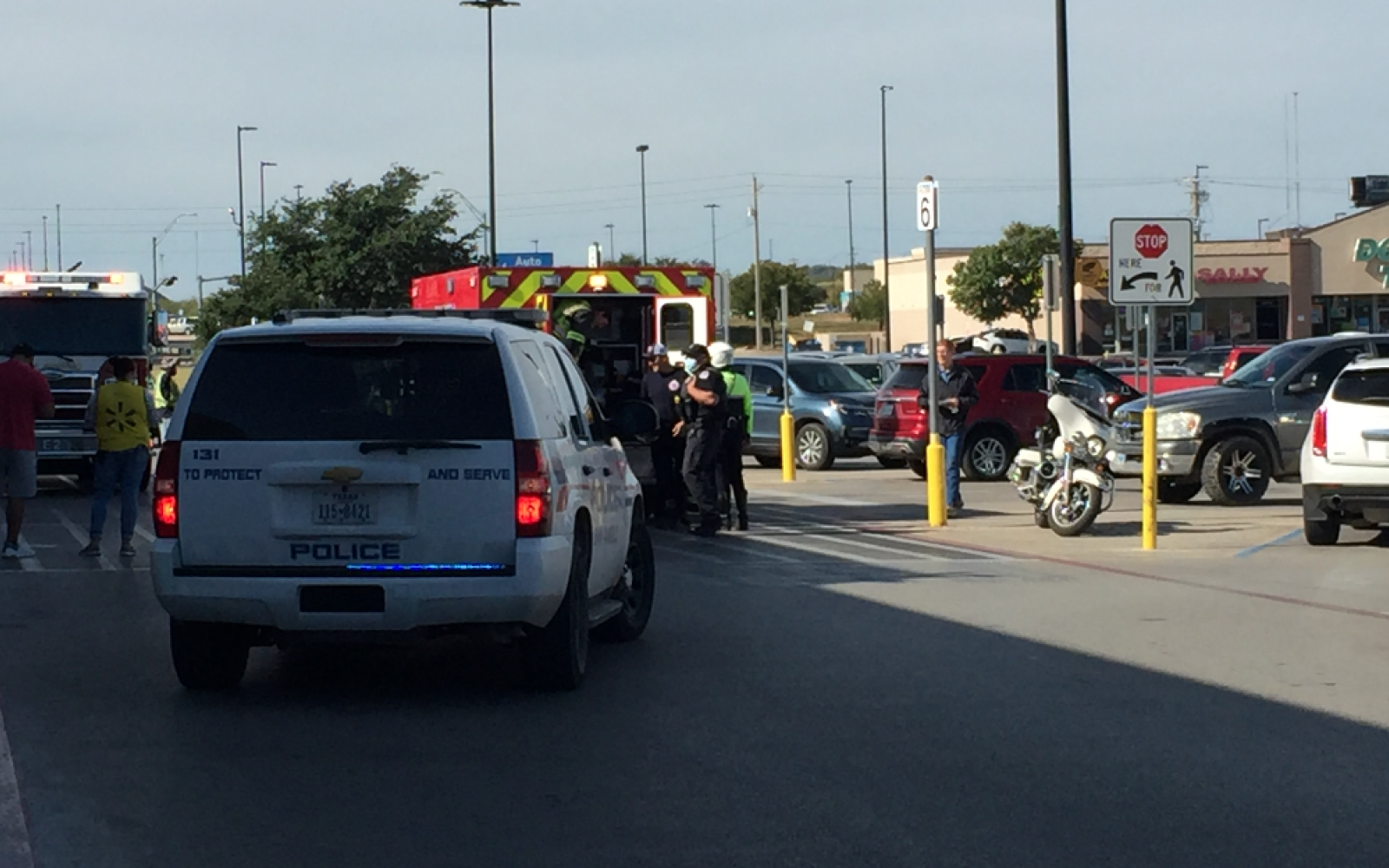 Elderly Woman Ran Over by Pickup in the Walmart Parking Lot on Oct. 18, 2021