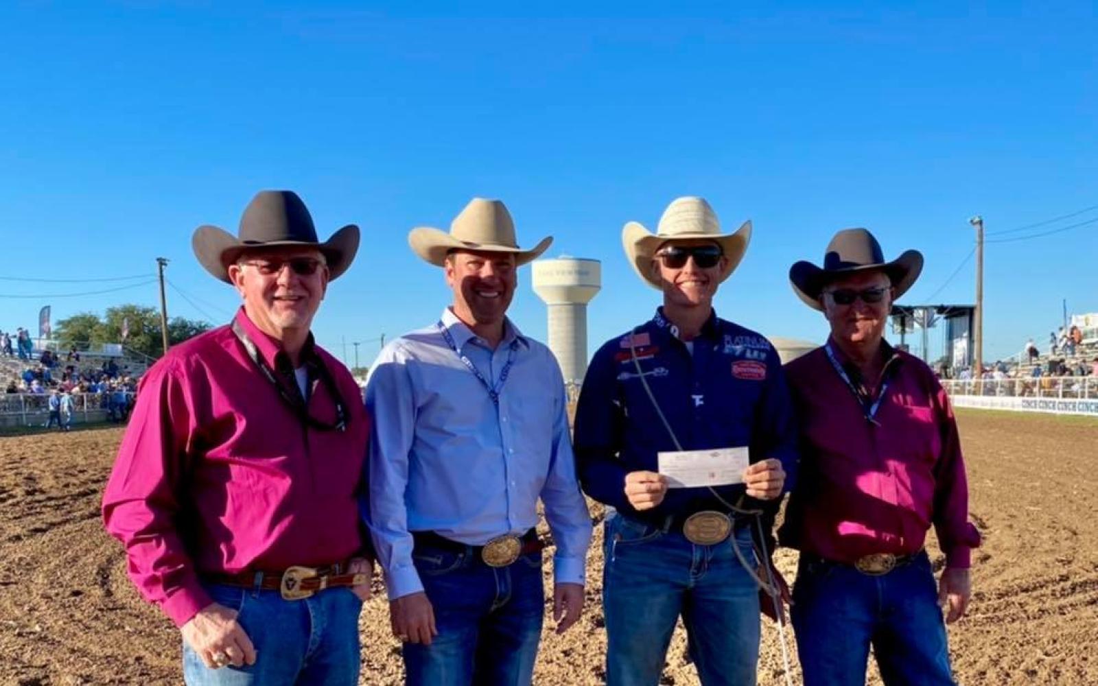 Tuf Cooper Wins 2021 Cinch Match Roping (Contributed/SASSRA)