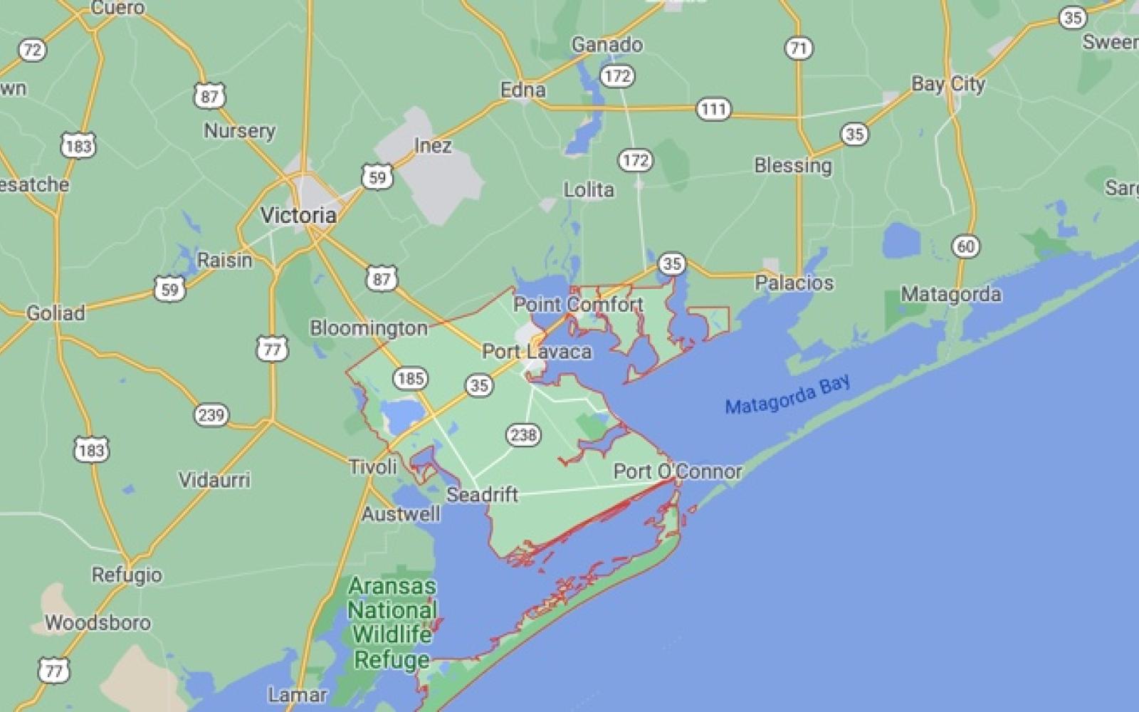 Calhoun County Texas (Contributed/maps.google.com)