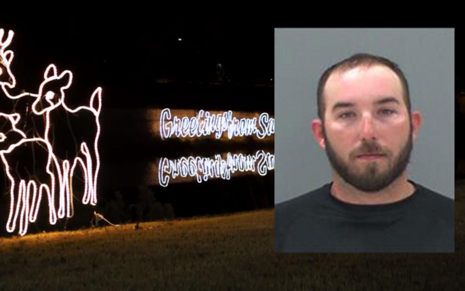 Caleb Ardoin, 27, was reported as arrested for evading arrest with a vehicle and driving while intoxicated