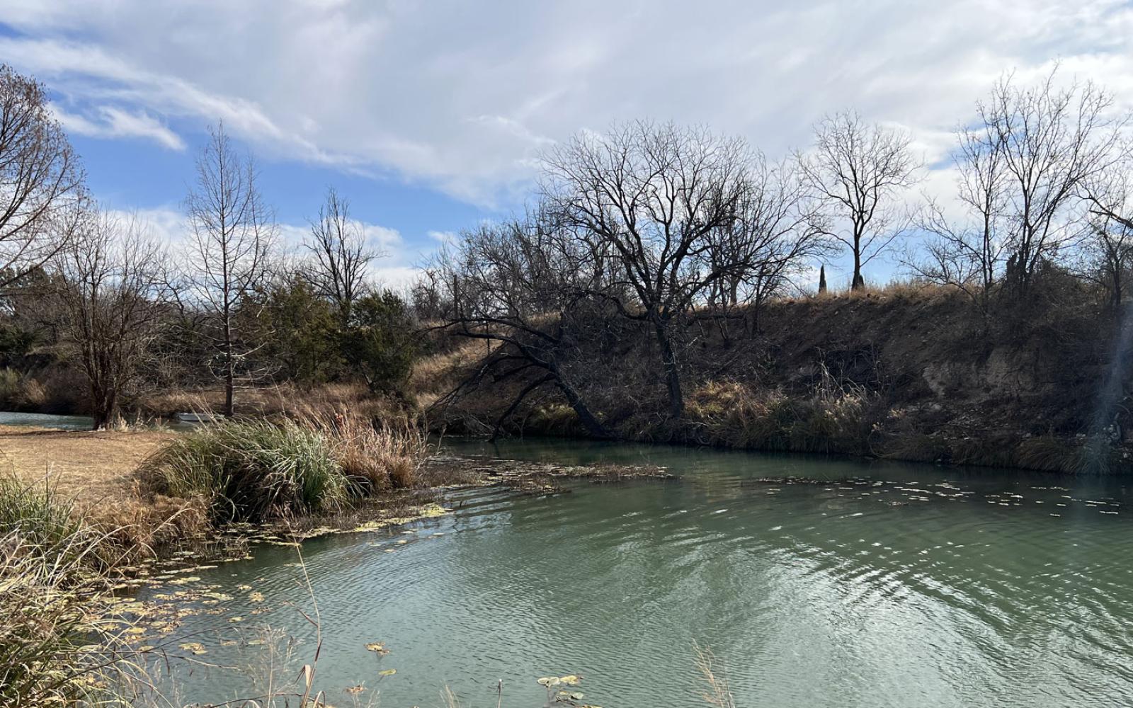 Dove Creek is a peaceful area today but in January 1865 this was the site of a vicious battle between Texas militiamen, Confederate cavalry and the Kickapoo Indians