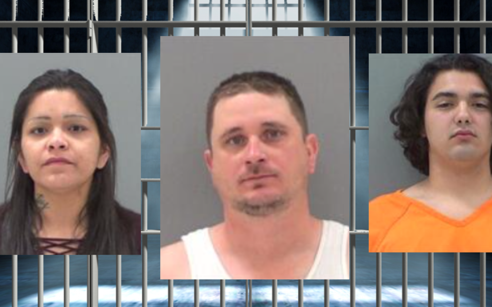 Lindsey Lopez (L) James Savant (M) Tadan Tapaha (R)