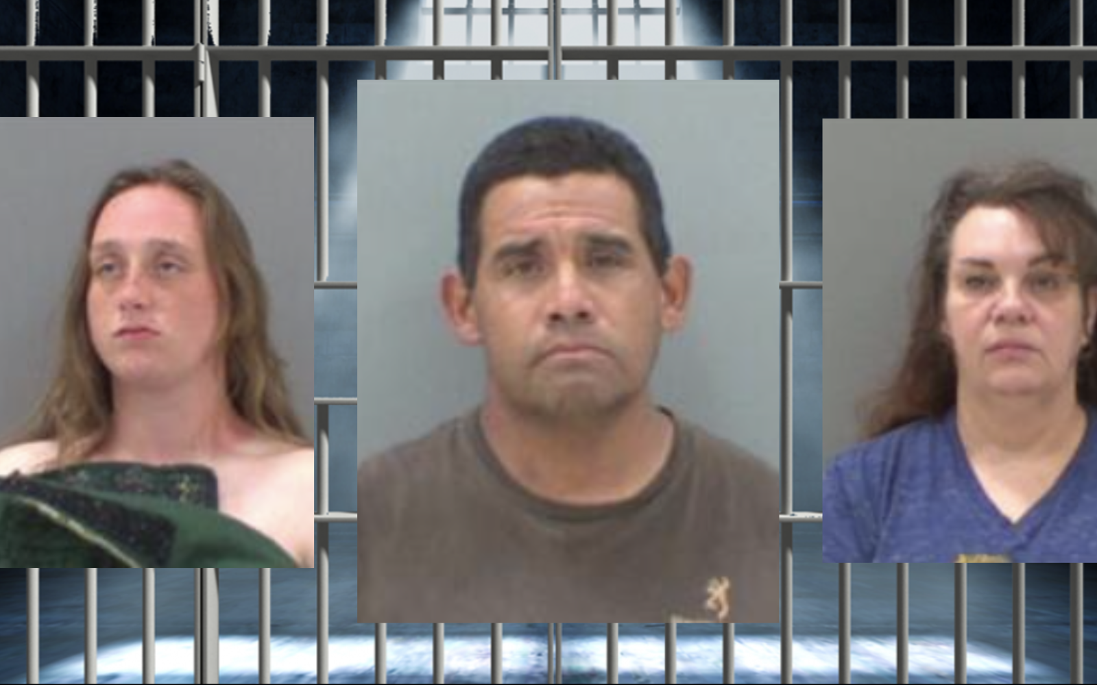 Breeanna Williams (L) Jose Flores (M) Laurie Dickinson (R)