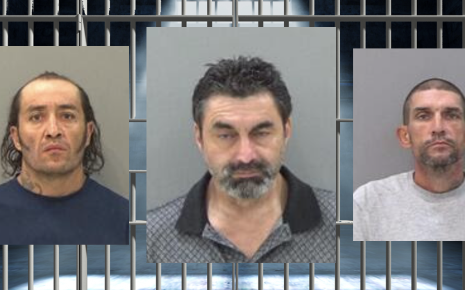 Gerardo Gonzalez (L) Steven Lancaster (M) Kenneth Flanagan (R)