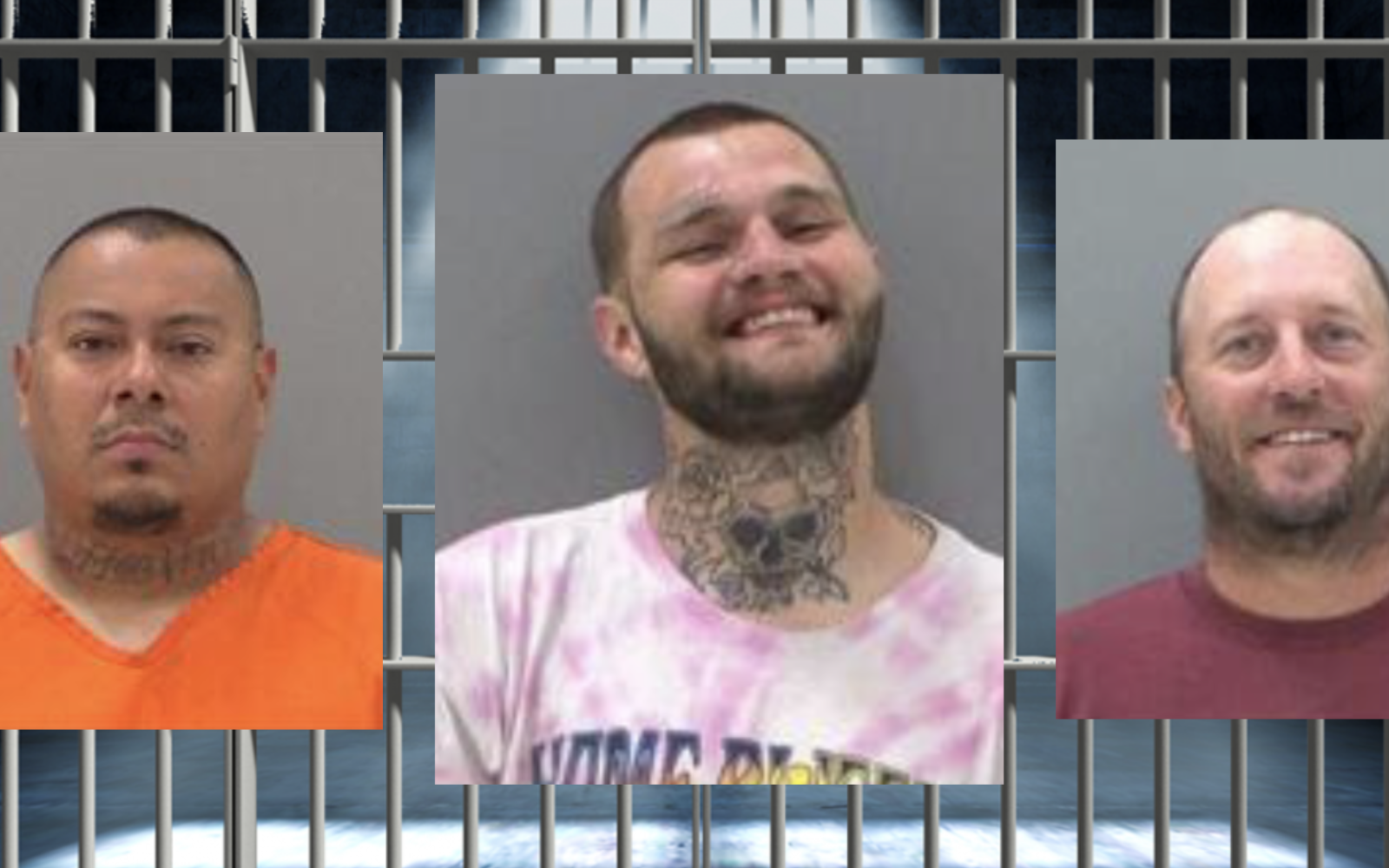 Ray Vera (L) Jason Ward (M) Christopher Rohmfield (R)