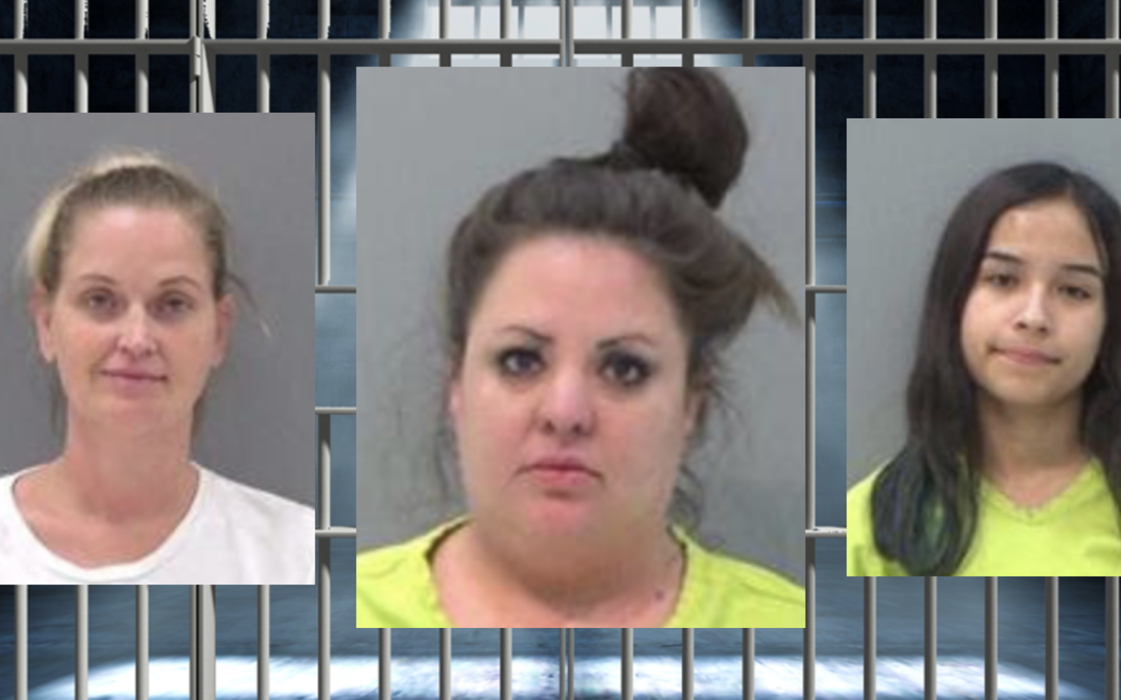 Christy Jackson (L) Misty Lehman (M) Svannah Medina (R)