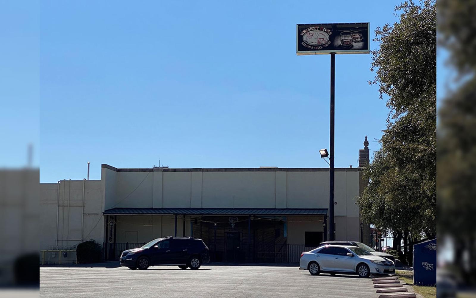 Whiskey River Saloon parking lot where a Goodfellow AFB soldier was stabbed early Sunday Morning, October 2, 2022