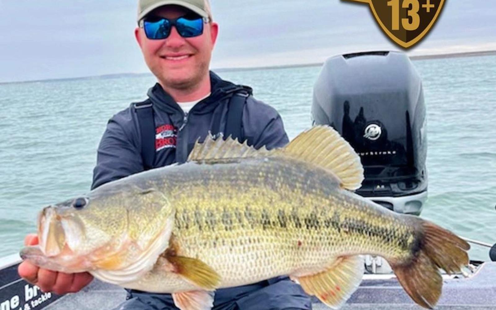 Nolan Sprengeler O.H. Ivie Bass 13.89 lbs (Courtesy/TPWD)