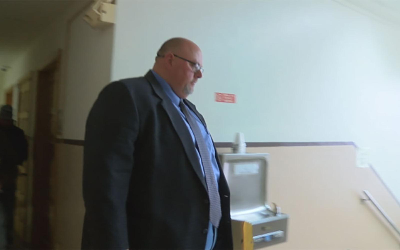 According to KVII, Robley David "Rob" Roach surrendered to police after resigning as city manager in Sept. 2017