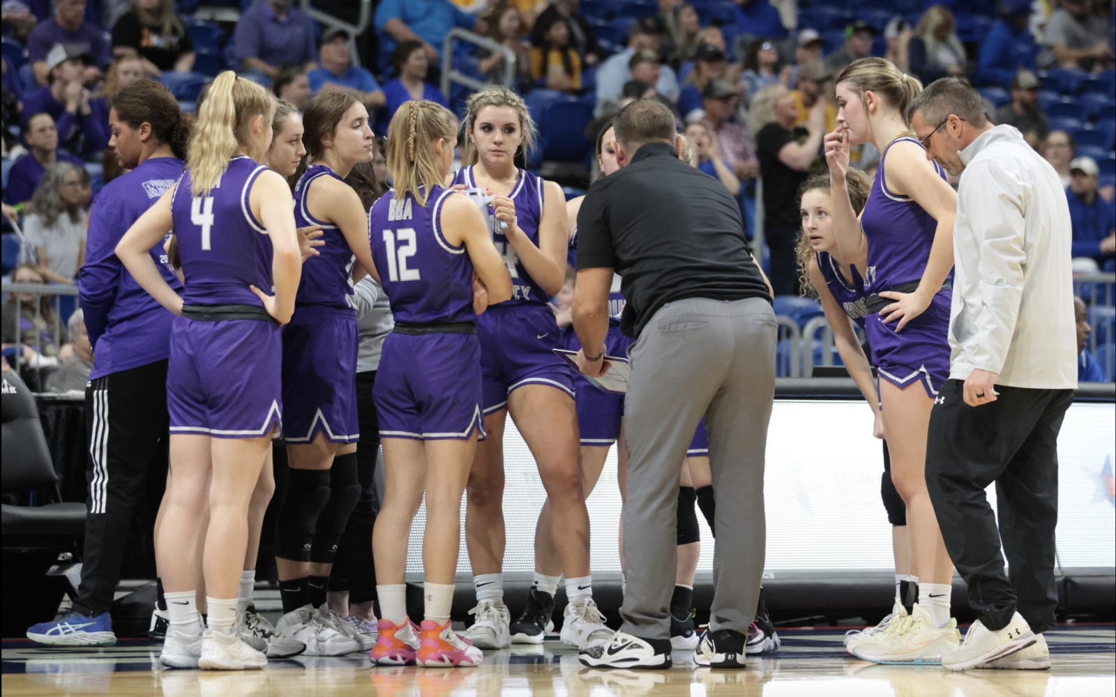 Irion County during a timeout