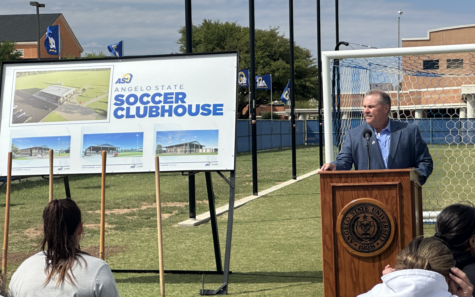 Angelo State Athletic Director James Reid