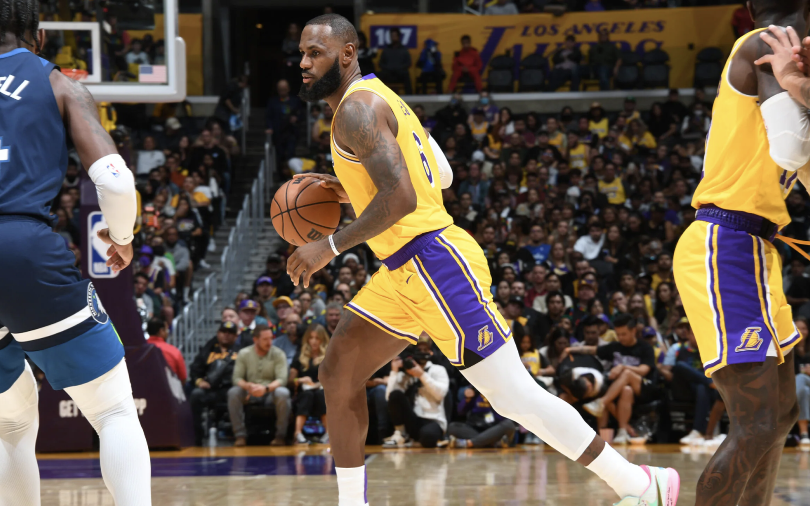 Lakers Survive in OT; Advance to NBA Playoffs
