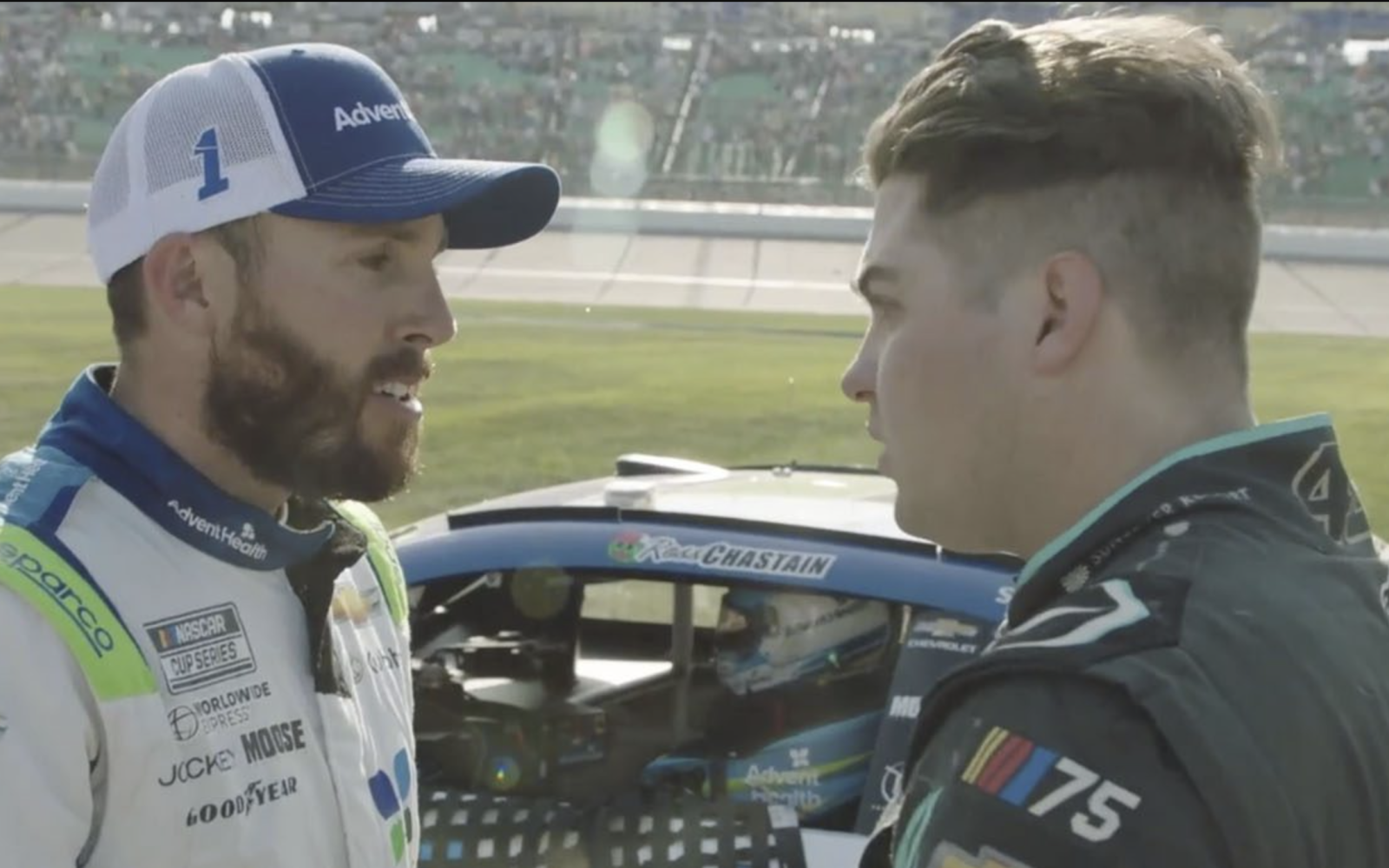 NASCAR's Ross Chastain and Noah Gragson