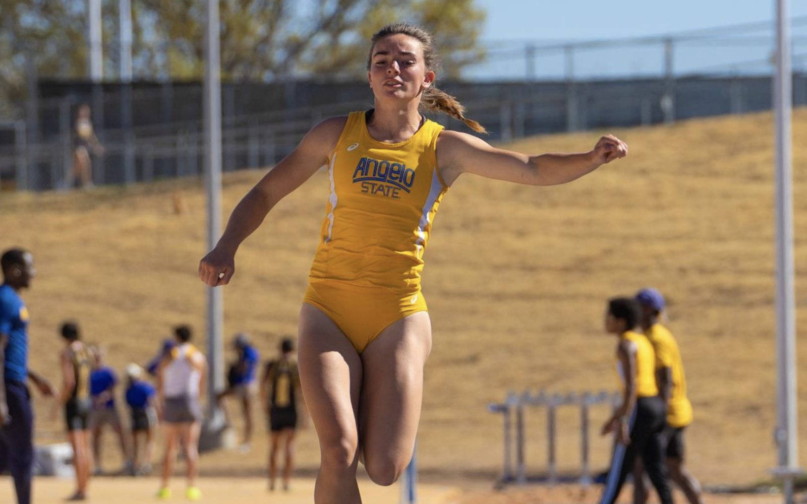 Angelo State Rambelles Abby Zamzow