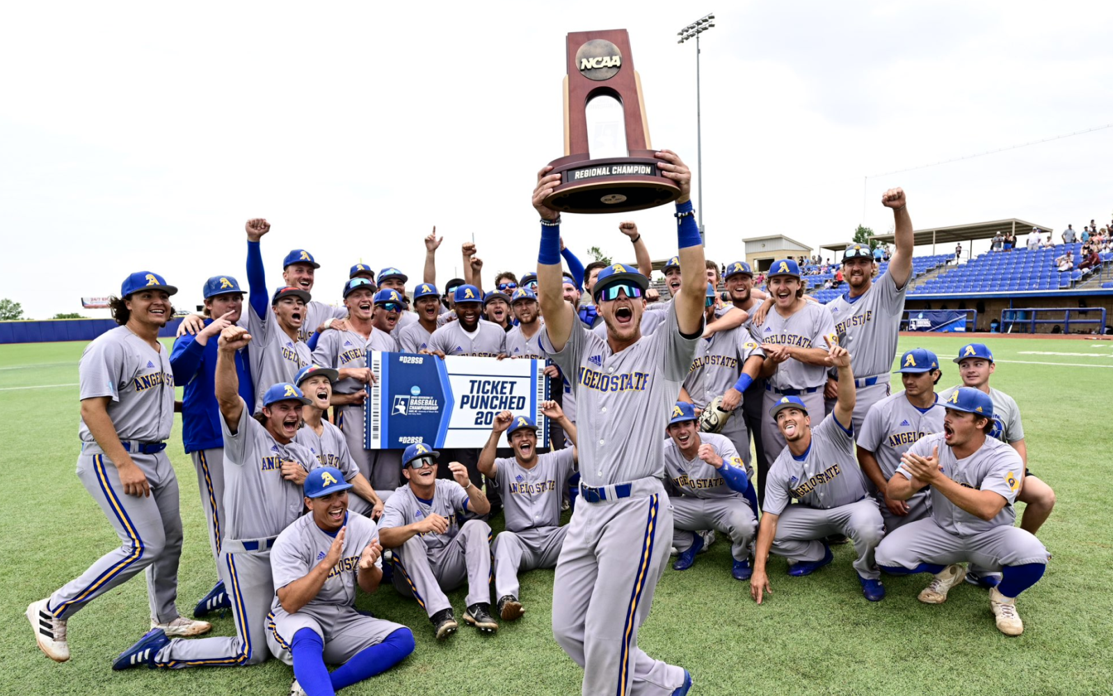 South Central Regional Champion Angelo State Rams