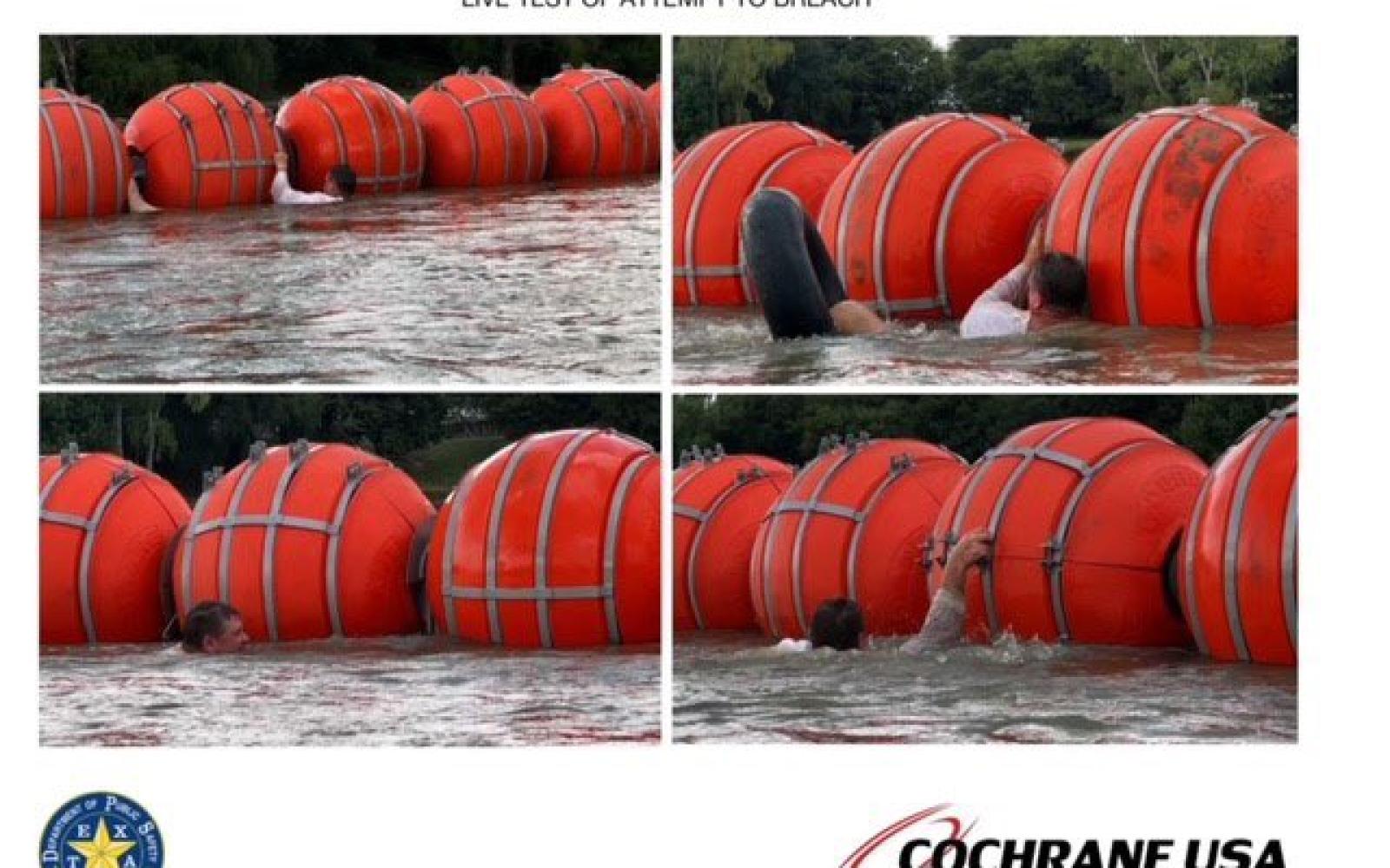 Border Buoy Test (Courtesy/DPS)