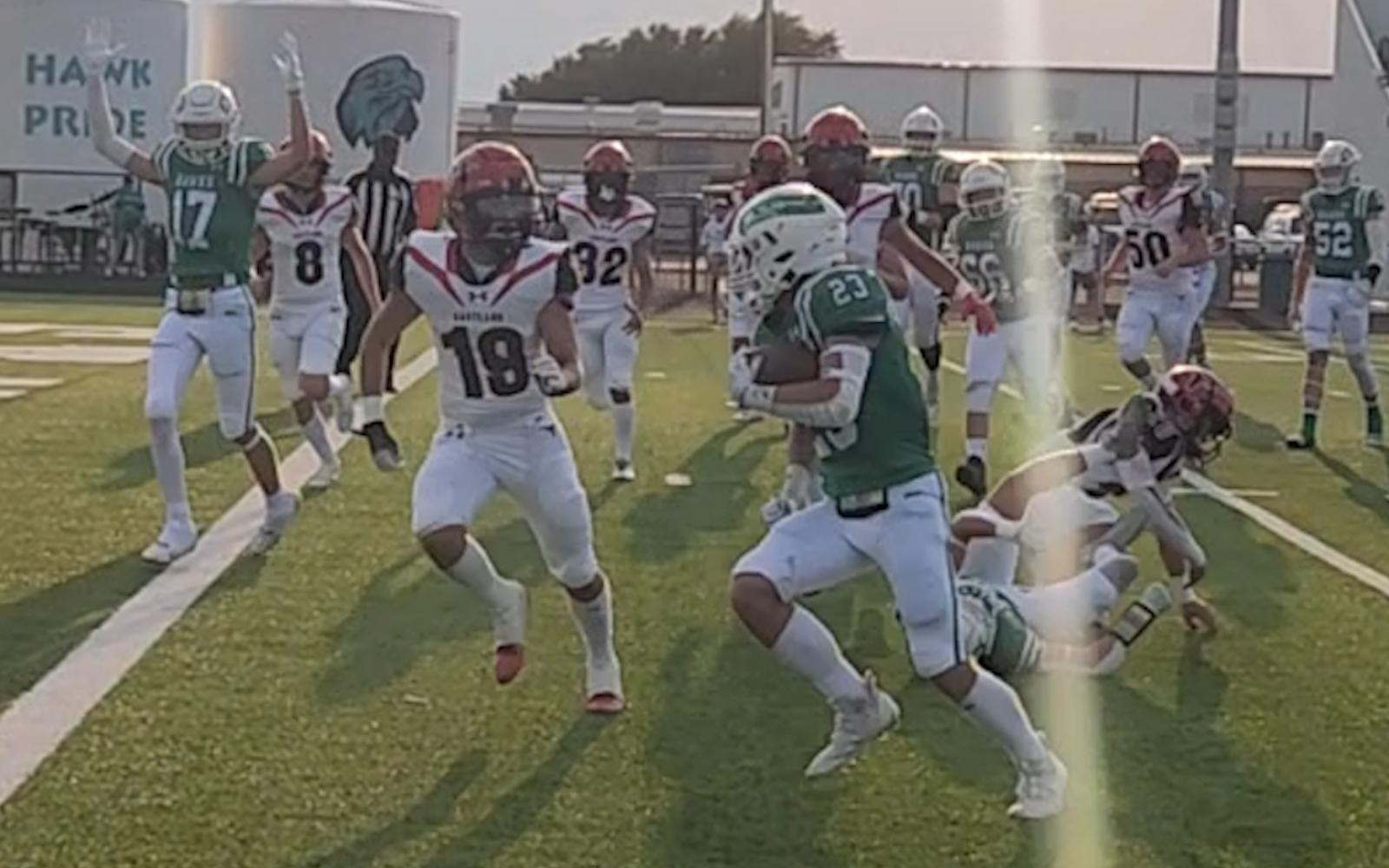 2023 Wall Hawks vs Eastland Mavericks - Hagyn Barbee