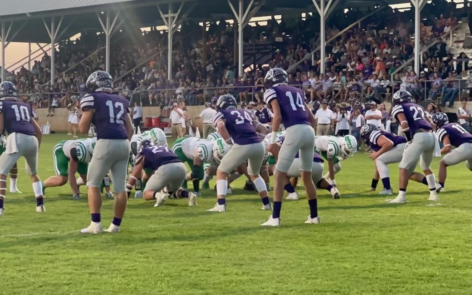 Wall Hawks in Tied Slugfest at Mason Punchers at Half