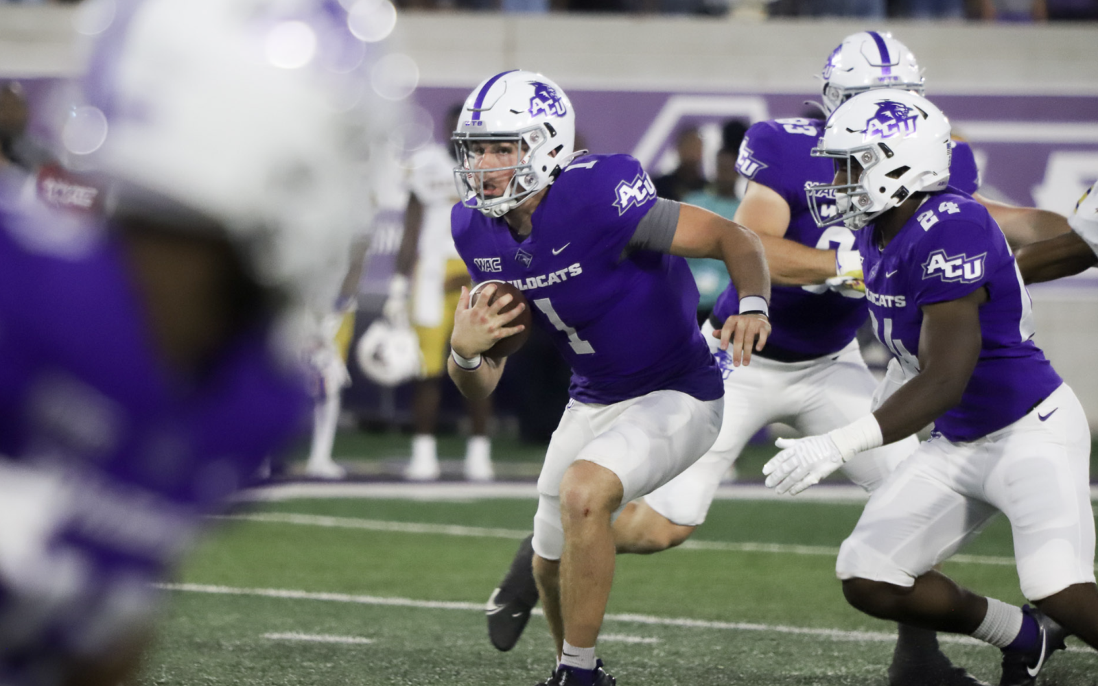 Former Central Bobcats Quarterback and Current ACU Quarterback Maverick McIvor