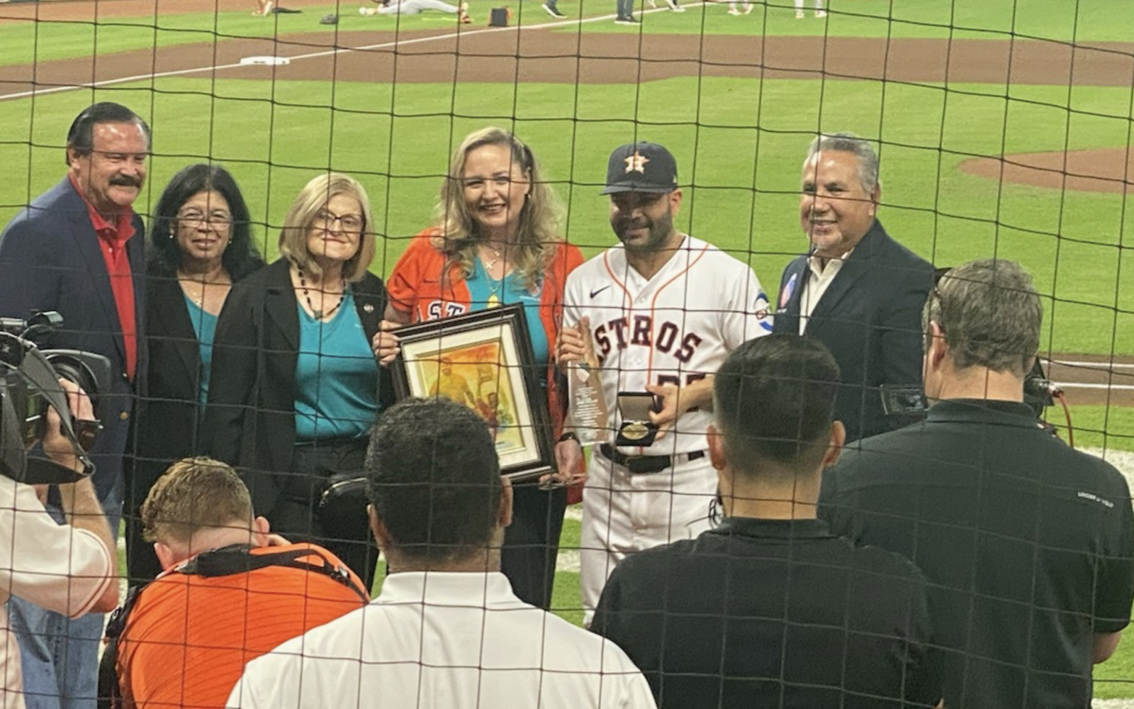 LULAC Presents Jose Altuve with a Presidential Medal
