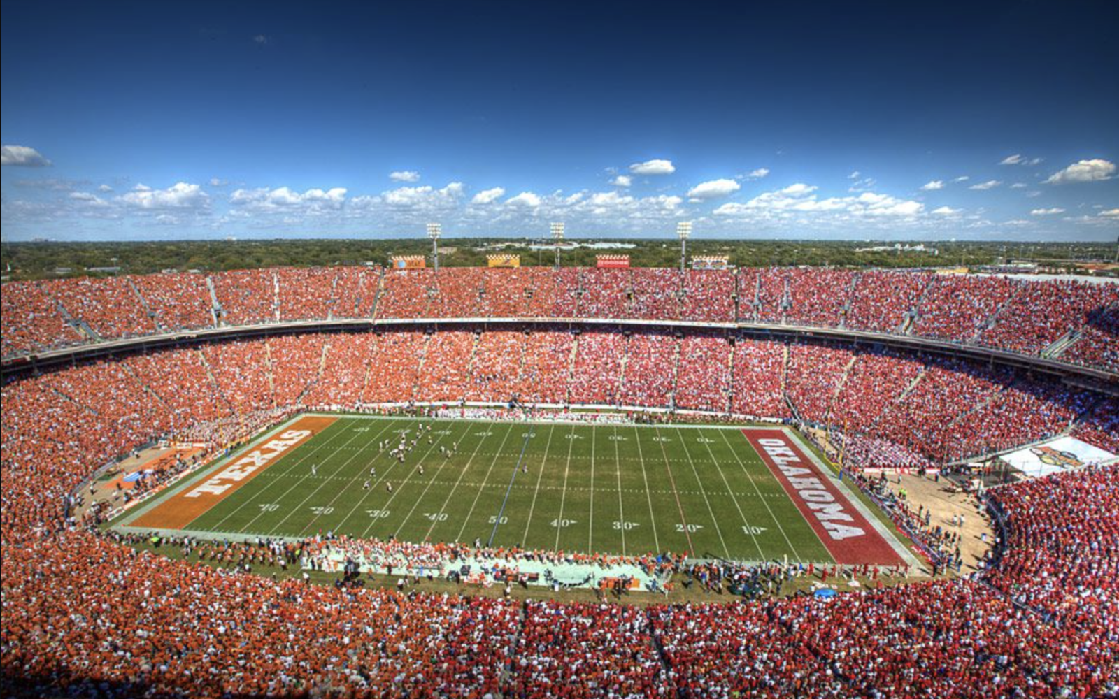The Red River Rivalry Between Texas and Oklahoma