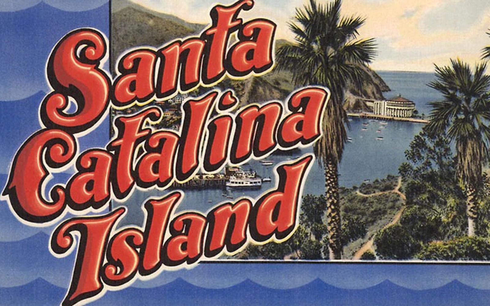 Catalina Island postcard