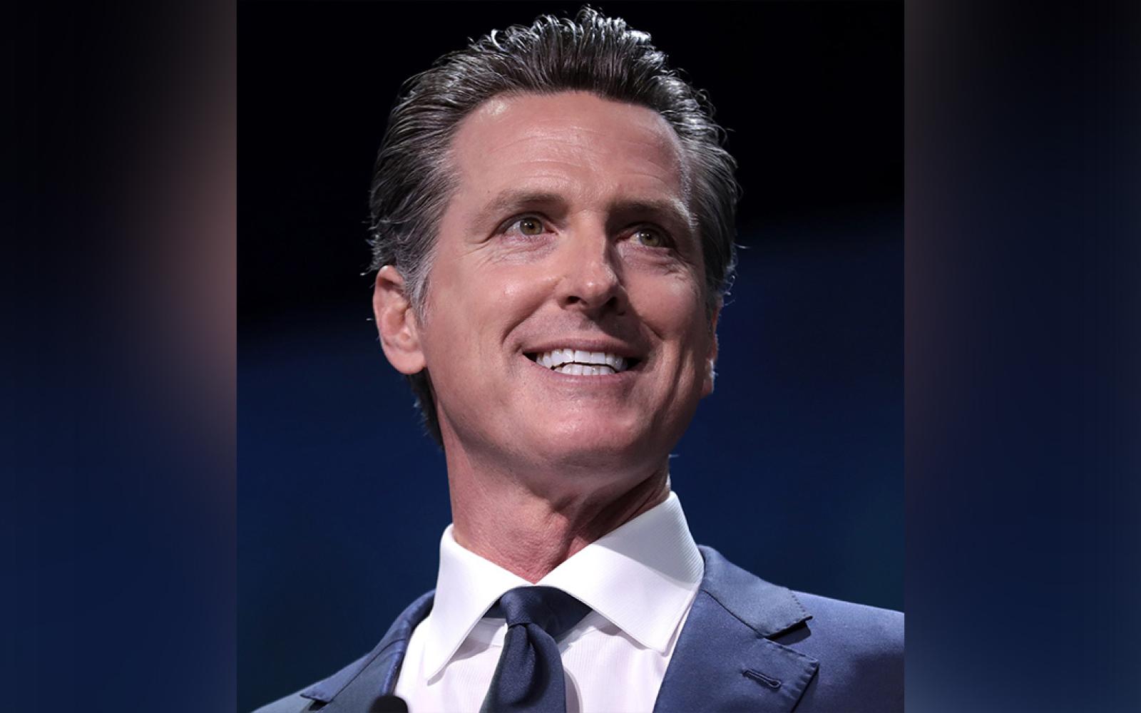 California Governor Gavin Newsom