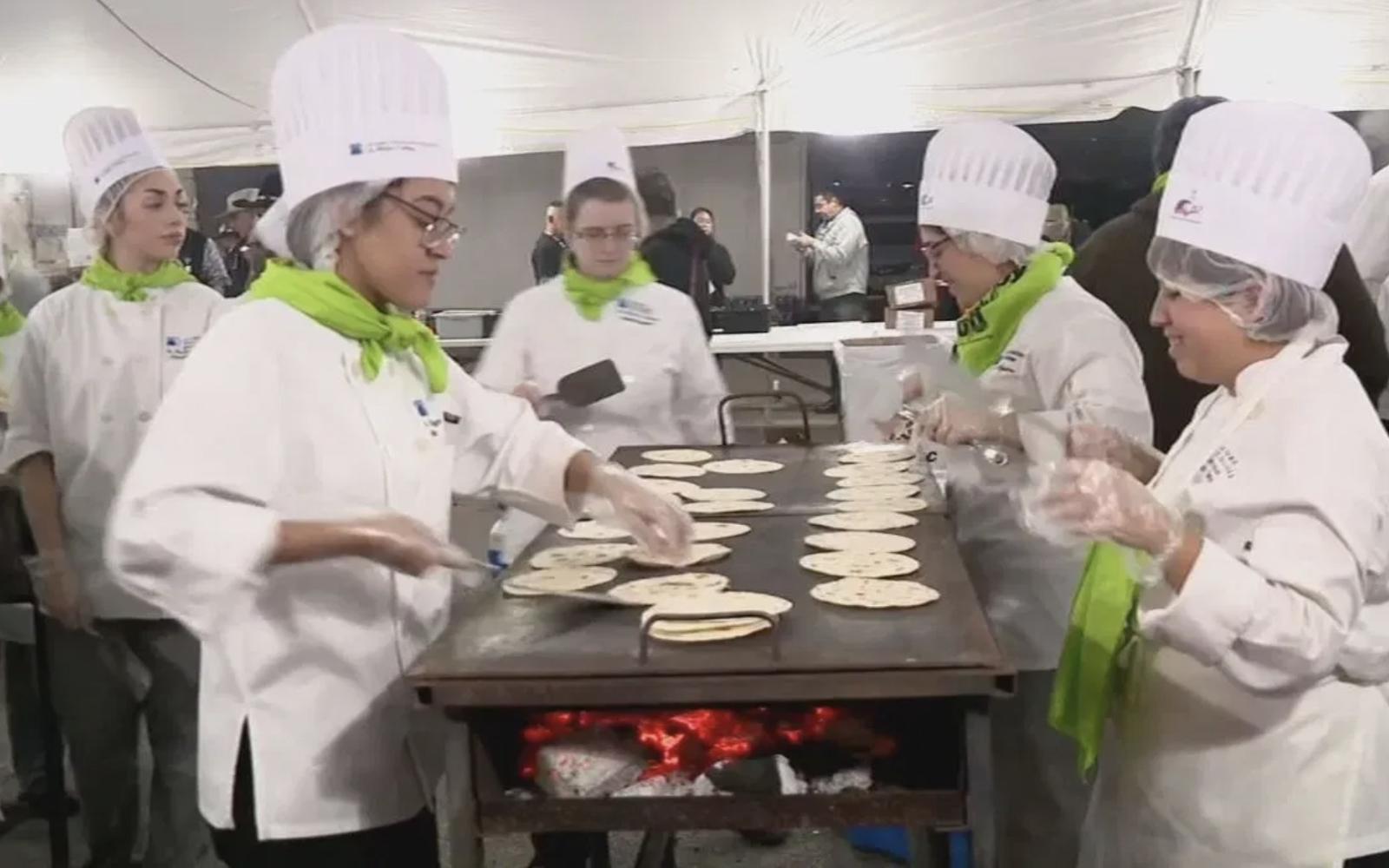 Cook at Cowboy Breakfast San Antonio