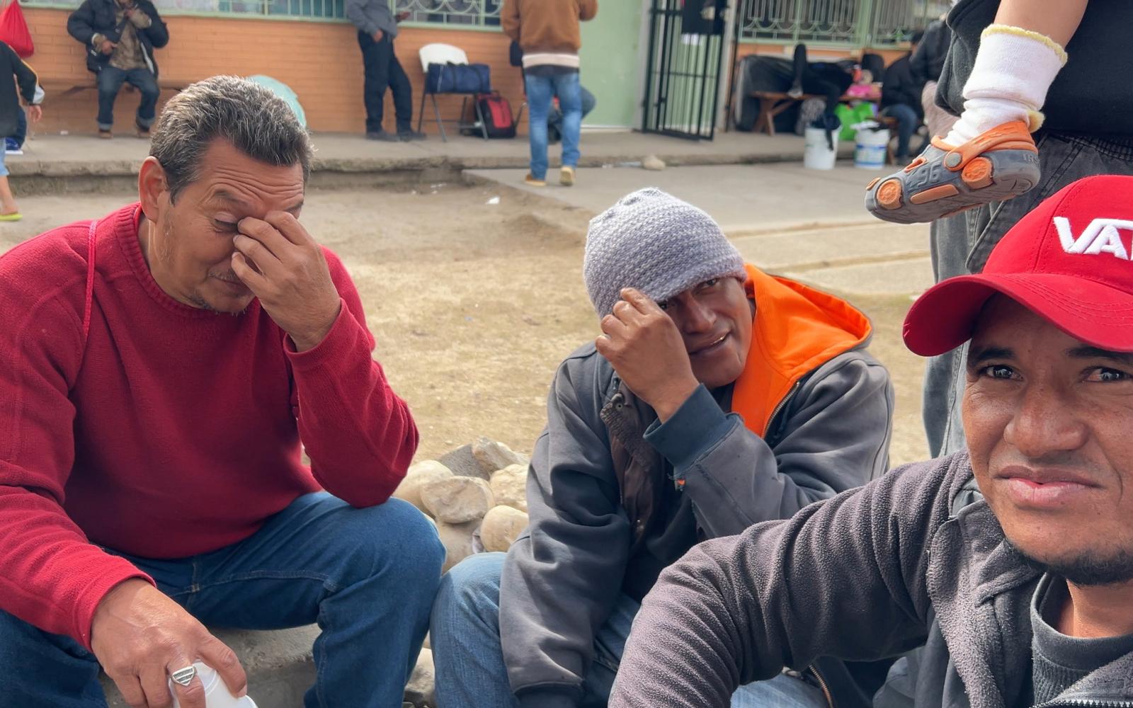 Immigrants taking shelter inside the Catholic Church’s Case Del Migrante in Piedras Negras, too fearful of Mexican army roundups to leave. 