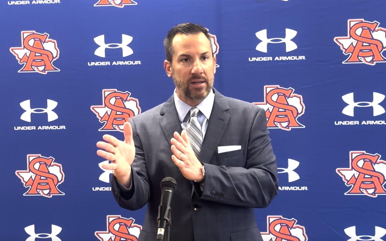 Central Bobcats Head Coach Mark Smith