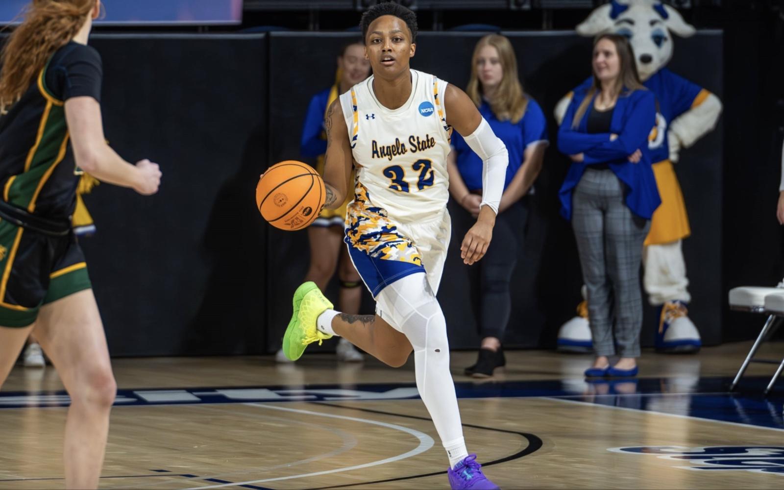 Angelo State's Tayjanna McGhee-Pleasant