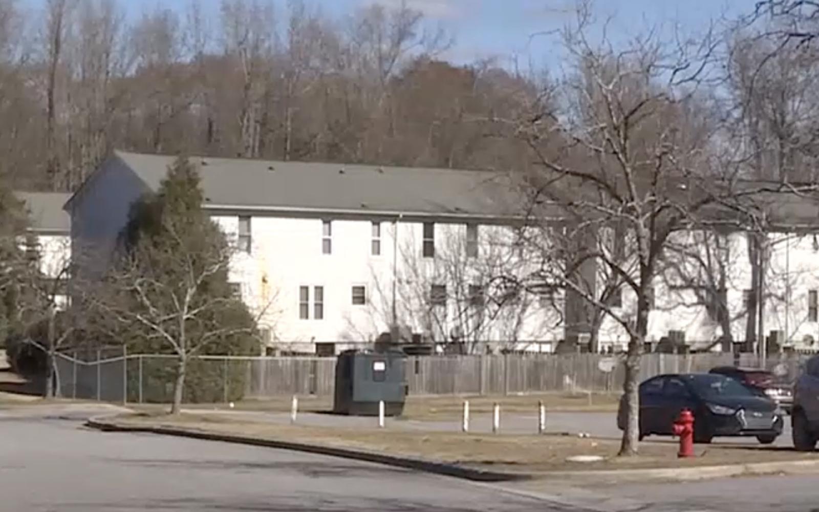 Apartment Complex Where Incident Occurred