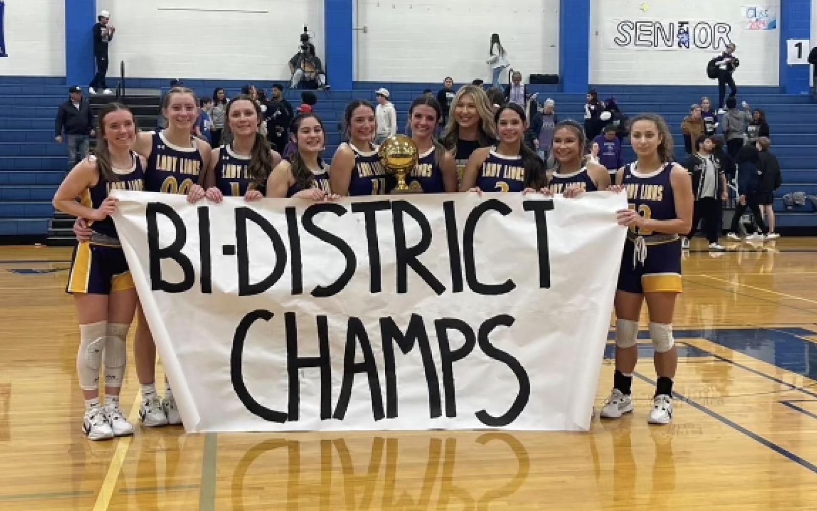 2023-24 Bi-District Champions: Ozona Lady Lions