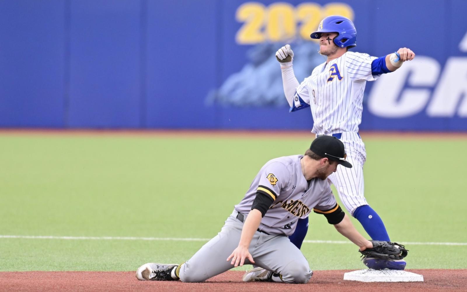 Angelo State Baseball in action against Cameron 2024