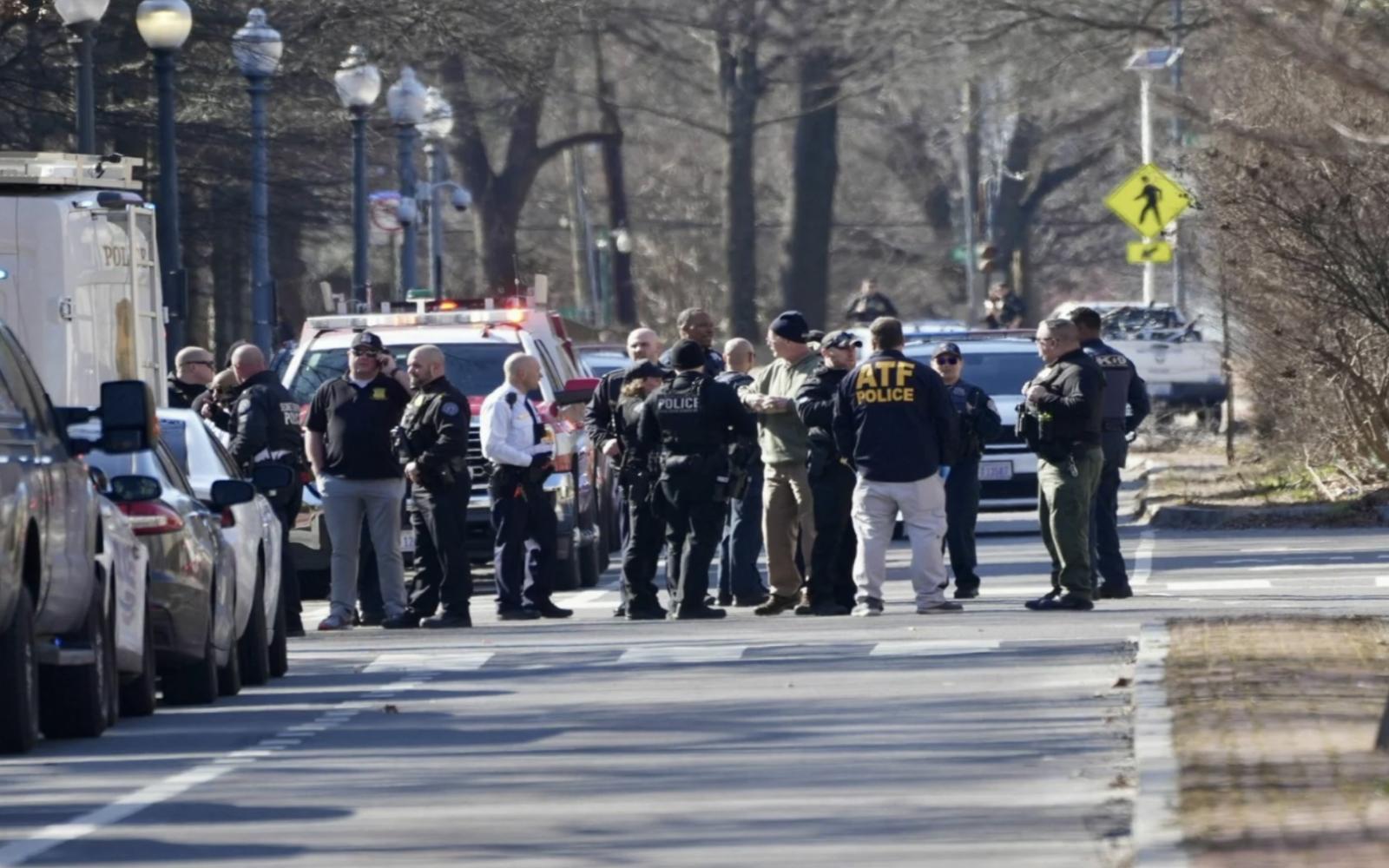 Heavy Police and Secret Service Activity in D.C.