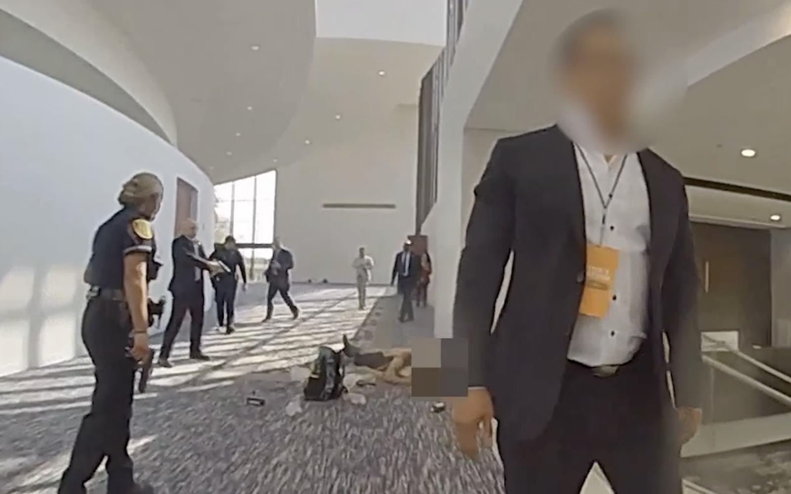 Body Cam Footage During Lakewood Church Shooting