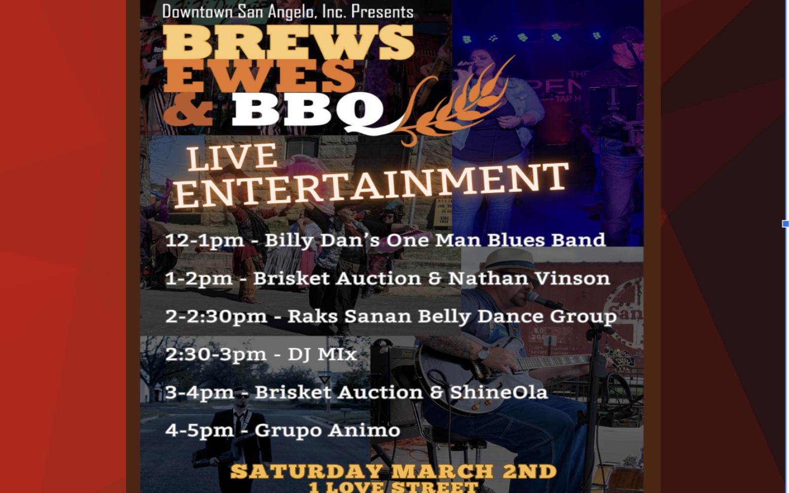 Live Music Event Downtown San Angelo