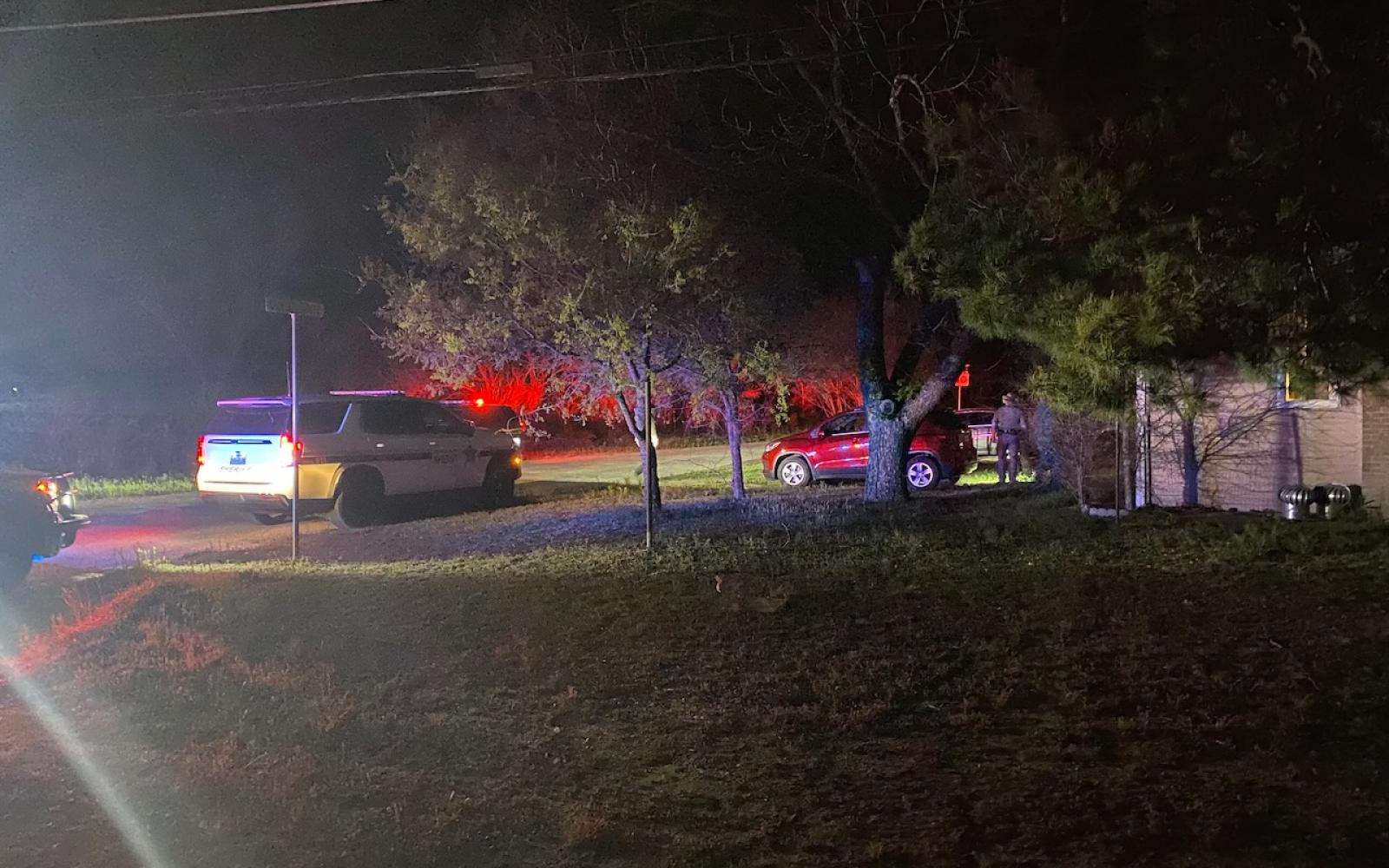 Tom Green County Sheriff's Deputies and DPS Troopers are at a residence now called a crime scene in Grape Creek.